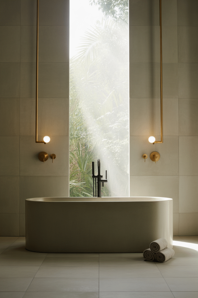 Featured image for Mixing Metals in Bathrooms.
