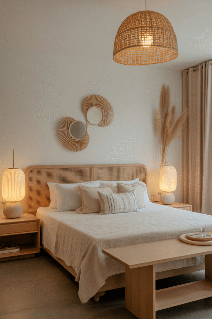 Featured image for Boho Bedroom Ideas.