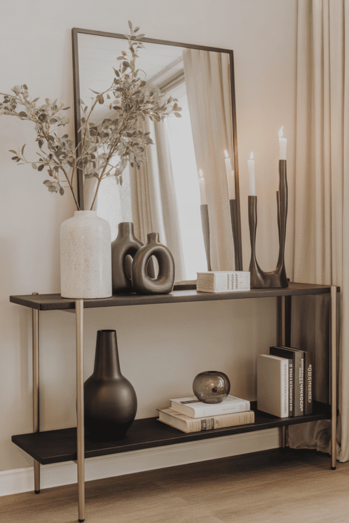 Featured image for Console Table Decor Ideas.