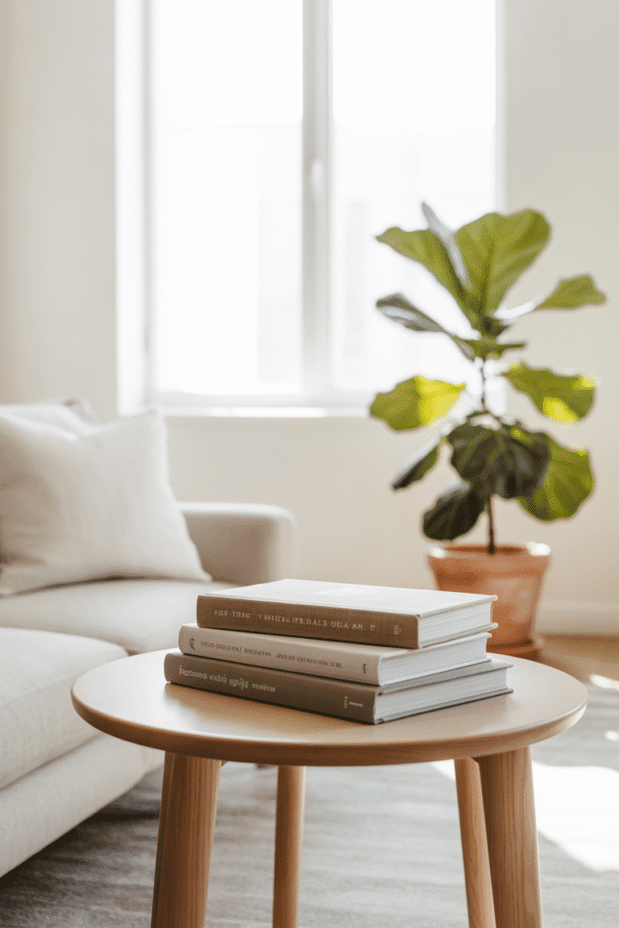 Decluttered surfaces and simplicity reflect the refreshing nature of spring.