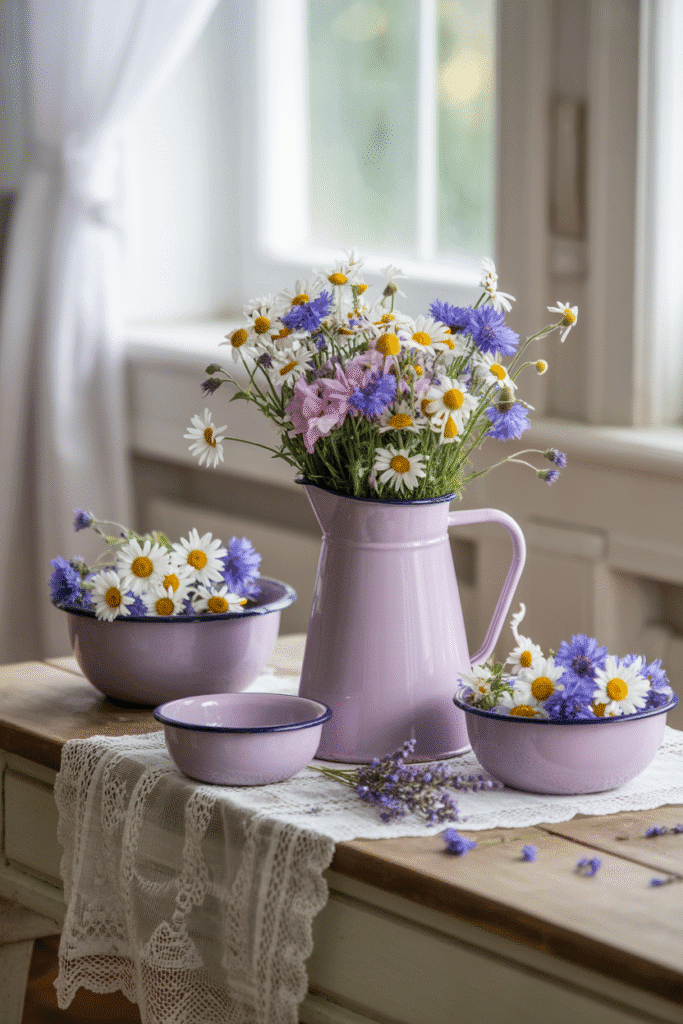 Featured image for Vintage Spring Decor Ideas .