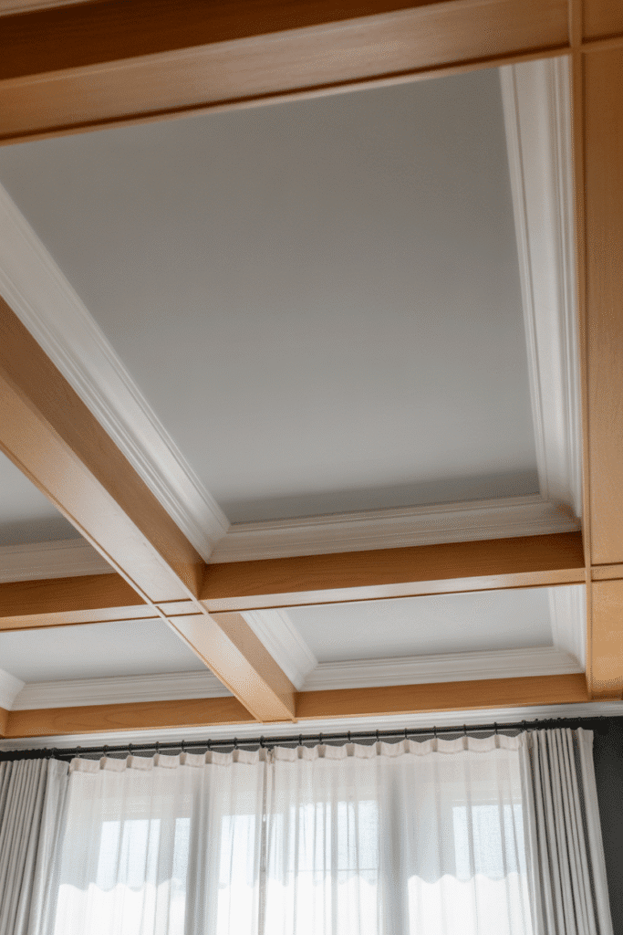 Mt. Rainier Gray adds airy sky-inspired color to ceilings and full-wall applications.

