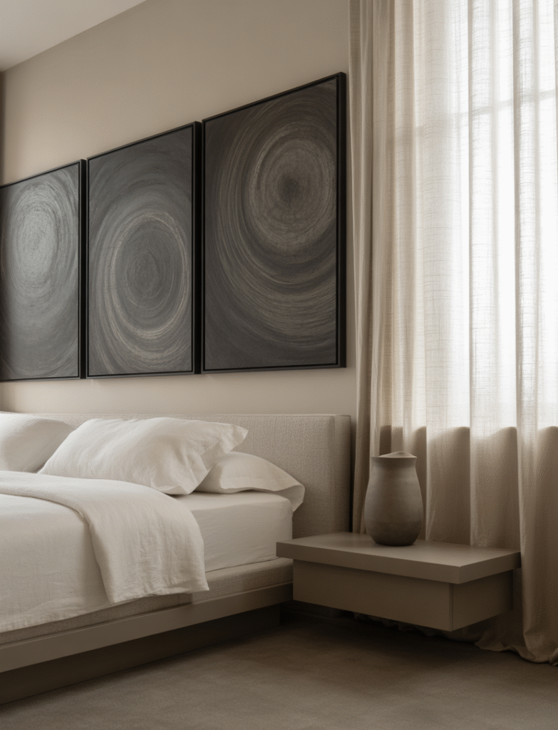 Featured image for charcoal bedroom decor ideas.