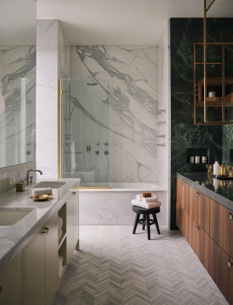 Featured image for bathroom marble ideas.