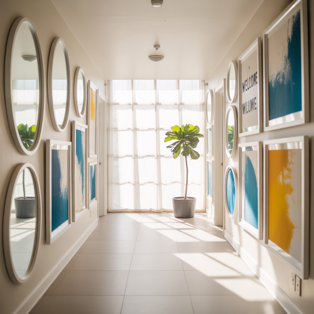 Featured image for hallway gallery ideas.