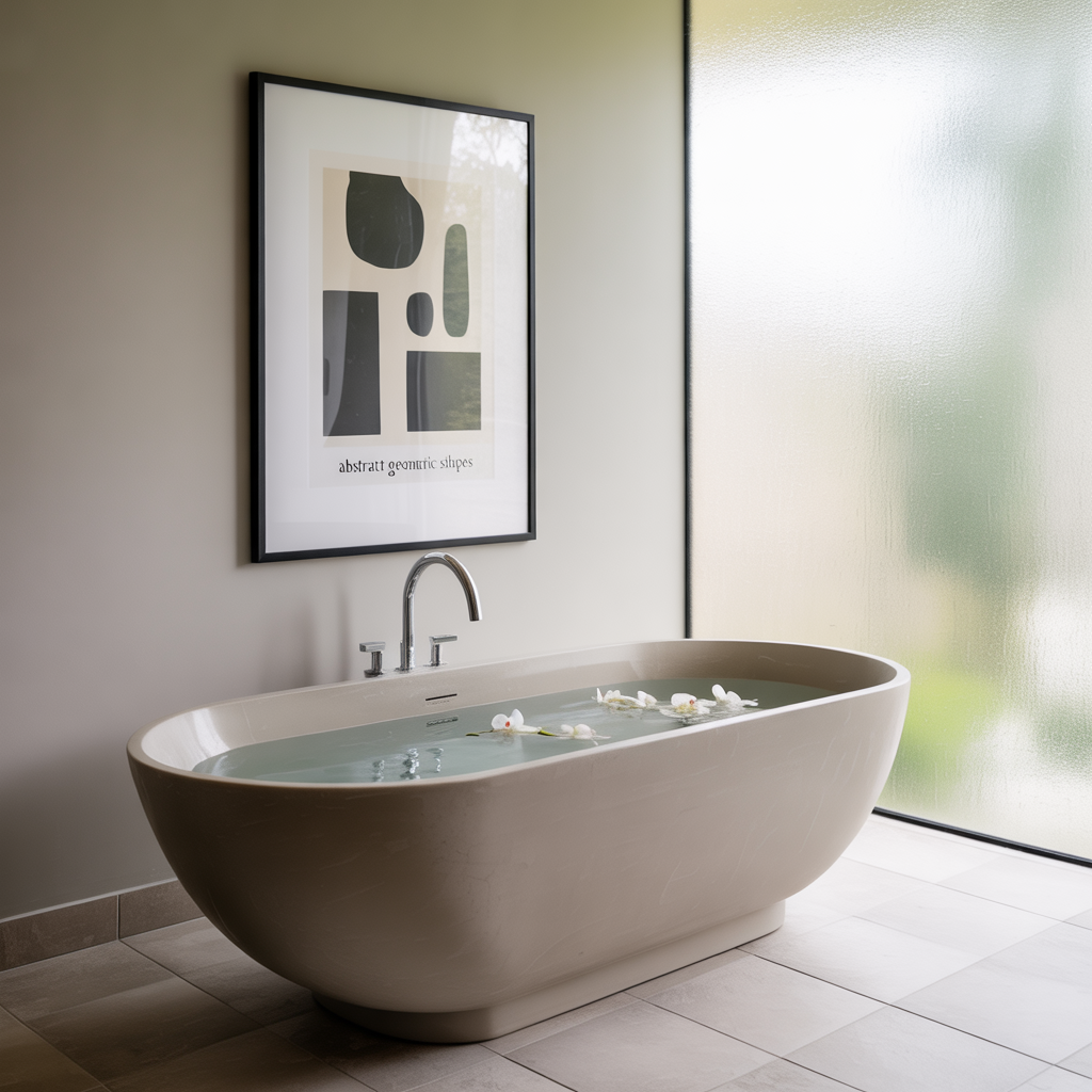 Featured image for Neutral Bathroom Decor Ideas.