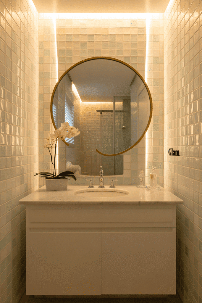Featured image for small bathroom tile ideas.