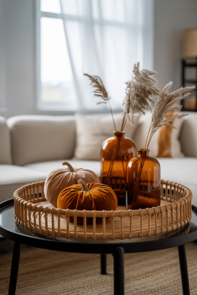 transition decor from summer to fall