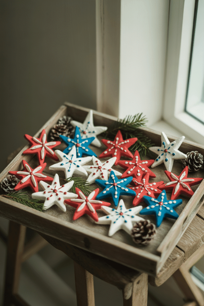 Creative DIY ornaments adding personality and charm to Christmas decor.