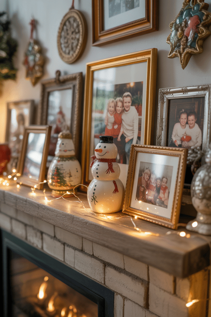 Personalized Christmas decor adding warmth, charm, and nostalgia.